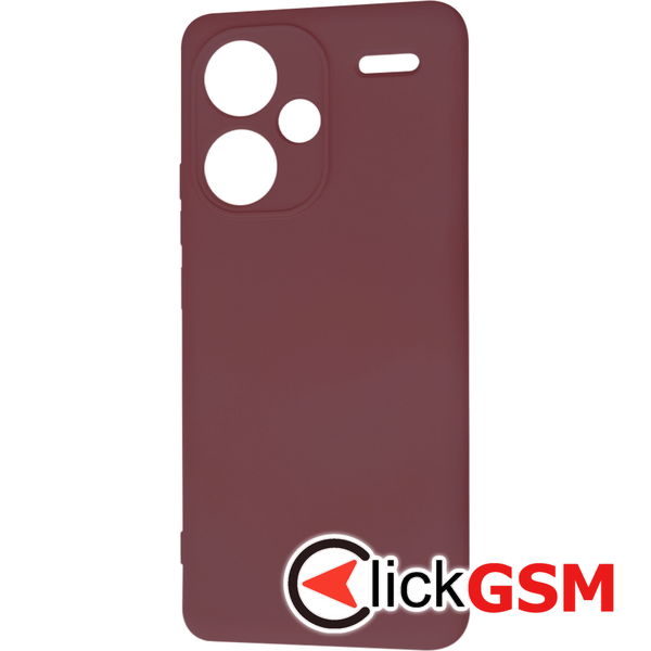 Techsuit - SoftFlex - Xiaomi Redmi Note 13 Pro+ 5G - Plum Red