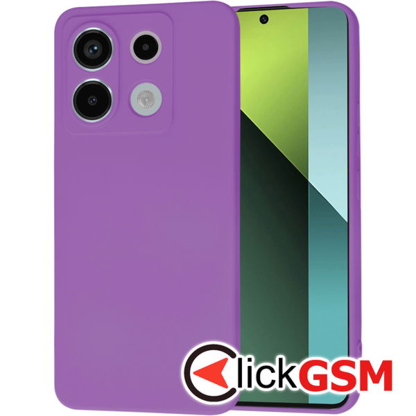 Techsuit - SoftFlex - Xiaomi Redmi Note 13 Pro 5G / Poco X6 - Purple
