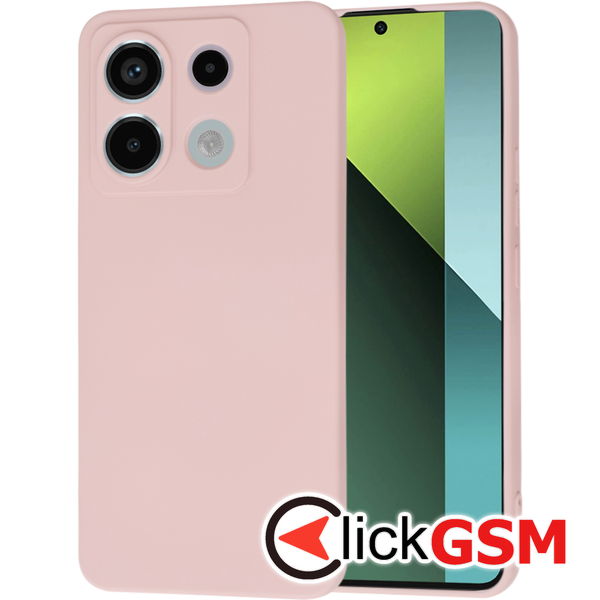 Techsuit - SoftFlex - Xiaomi Redmi Note 13 Pro 5G / Poco X6 - Pink Sand