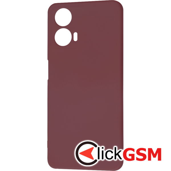 Techsuit - SoftFlex - Motorola Moto G24 - Plum Red