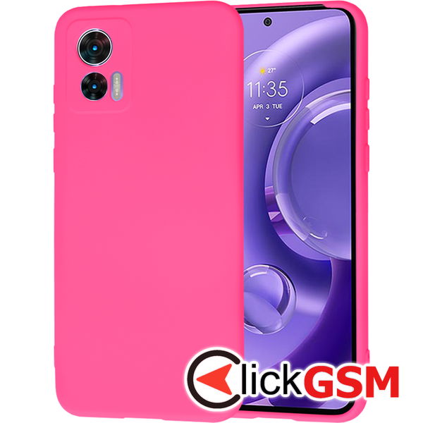 Techsuit - SoftFlex - Motorola Edge 30 Neo - Hot Pink