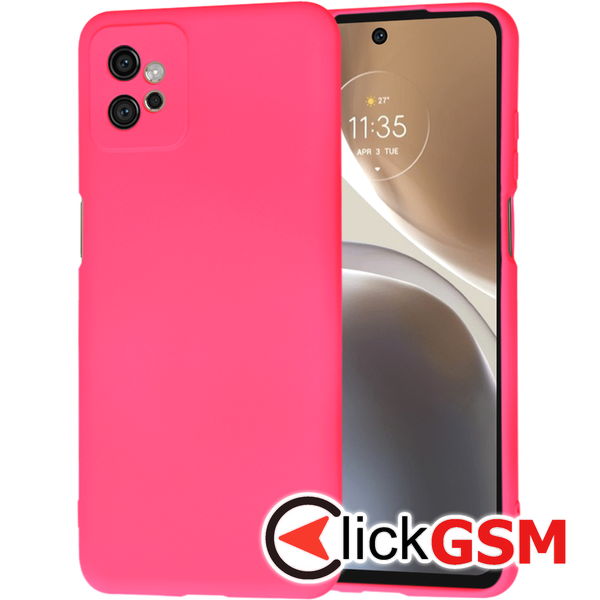 Techsuit - SoftFlex - Motorola Moto G32 - Hot Pink