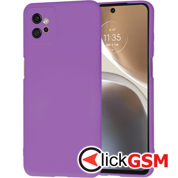 Techsuit - SoftFlex - Motorola Moto G32 - Purple