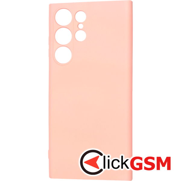 Techsuit - SoftFlex - Samsung Galaxy S23 Ultra - Chalk Pink