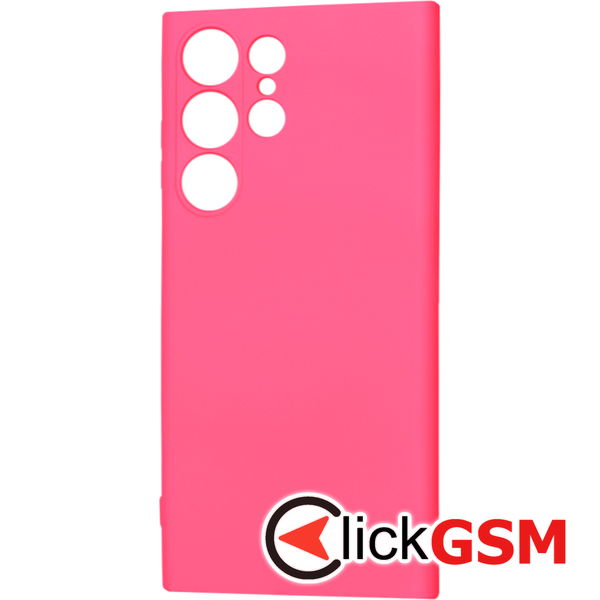 Techsuit - SoftFlex - Samsung Galaxy S23 Ultra - Hot Pink