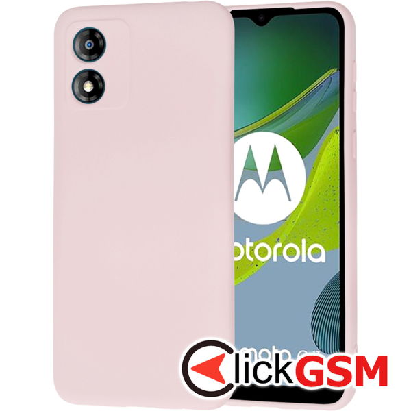 Techsuit - SoftFlex - Motorola Moto E13 - Pink Sand