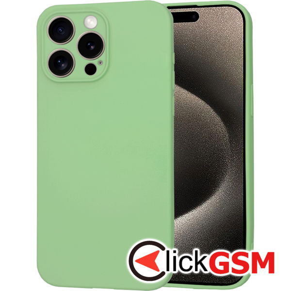 Techsuit - SoftFlex - iPhone 15 Pro Max - Mint Green