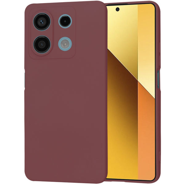Techsuit - SoftFlex - Xiaomi Redmi Note 13 5G - Plum Red