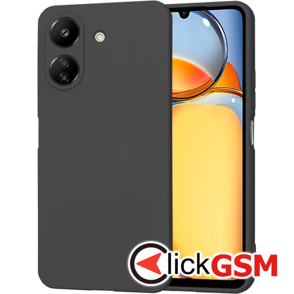 Techsuit - SoftFlex - Xiaomi Redmi 13C 4G / Poco C65 - Black