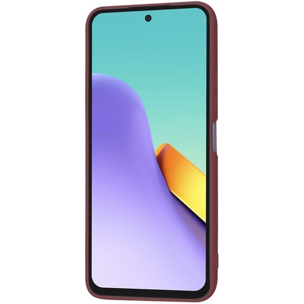 Techsuit - SoftFlex - Xiaomi Redmi 12 5G - Plum Red