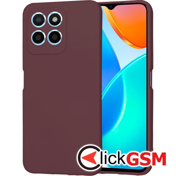 Techsuit - SoftFlex - Honor X6 / X8 5G / 70 Lite - Plum Red