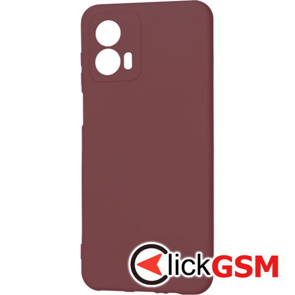 Techsuit - SoftFlex - Motorola Moto G53 - Plum Red