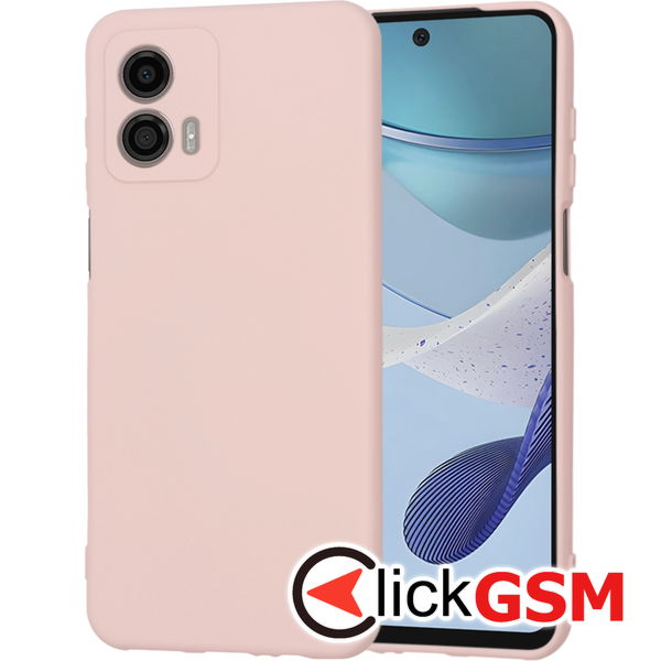 Techsuit - SoftFlex - Motorola Moto G53 - Pink Sand