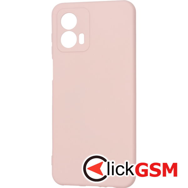 Techsuit - SoftFlex - Motorola Moto G53 - Pink Sand