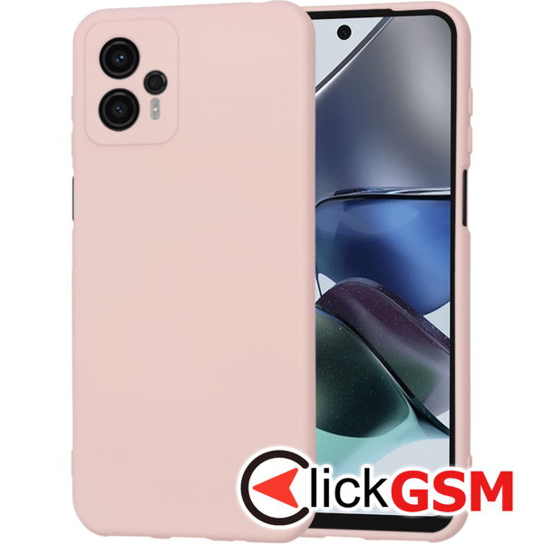 Techsuit - SoftFlex - Motorola Moto G23 - Pink Sand