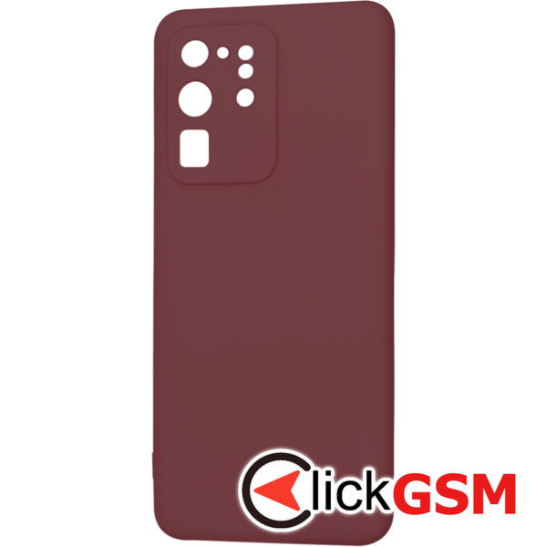 Techsuit - SoftFlex - Samsung Galaxy S20 Ultra 4G / S20 Ultra 5G - Plum Red