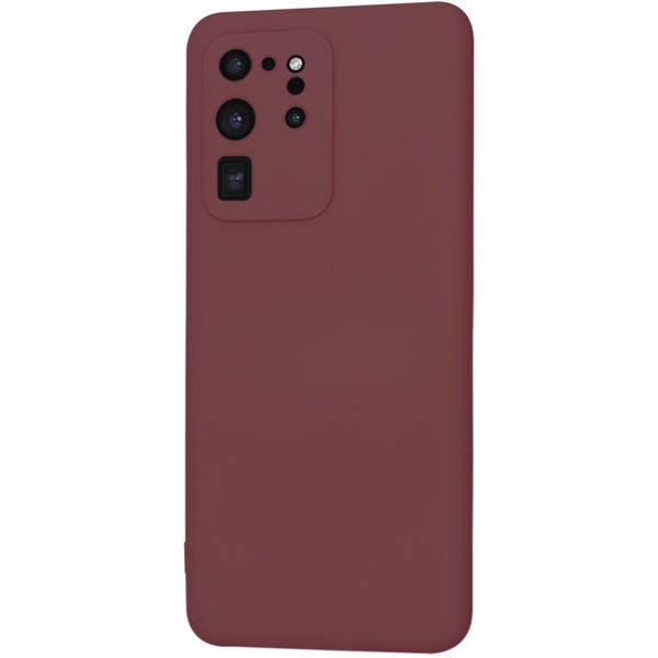 Techsuit - SoftFlex - Samsung Galaxy S20 Ultra 4G / S20 Ultra 5G - Plum Red