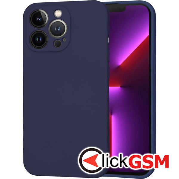 Techsuit - SoftFlex - iPhone 13 Pro - Navy Blue