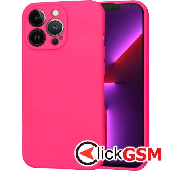 Techsuit - SoftFlex - iPhone 13 Pro - Hot Pink