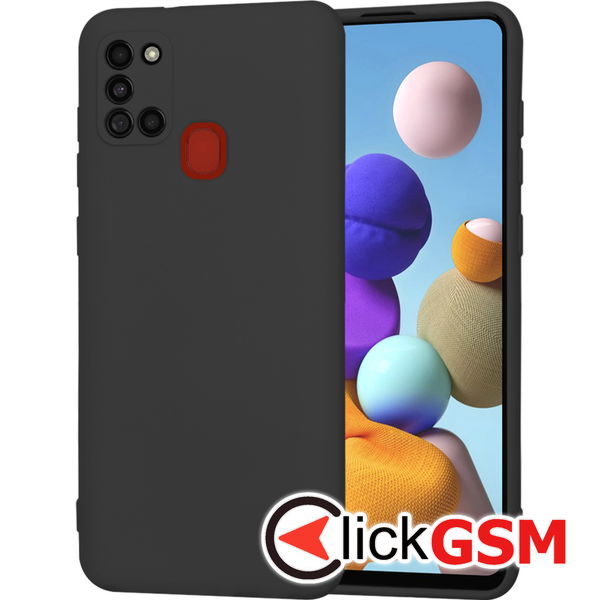 Techsuit - SoftFlex - Samsung Galaxy A21s - Black