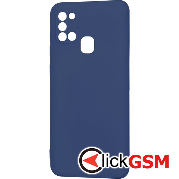 Techsuit - SoftFlex - Samsung Galaxy A21s - Navy Blue
