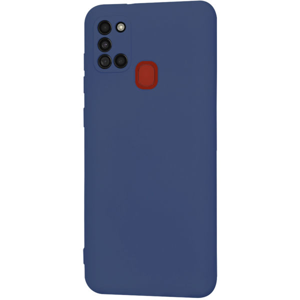Techsuit - SoftFlex - Samsung Galaxy A21s - Navy Blue