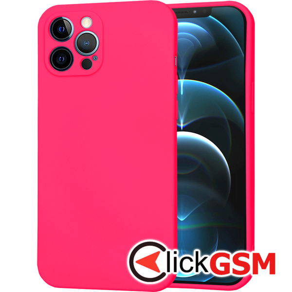 Techsuit - SoftFlex - iPhone 12 Pro Max - Hot Pink