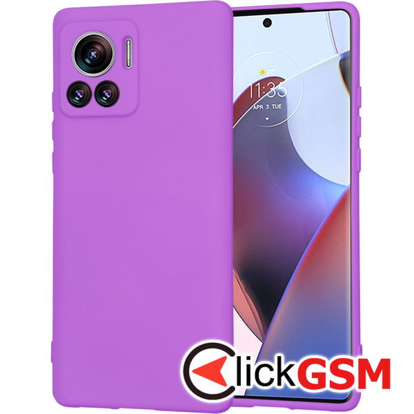 Techsuit - SoftFlex - Motorola Edge 30 Ultra - Purple