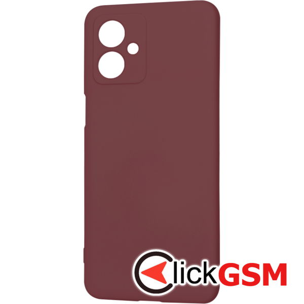 Techsuit - SoftFlex - Motorola Moto G54 - Plum Red