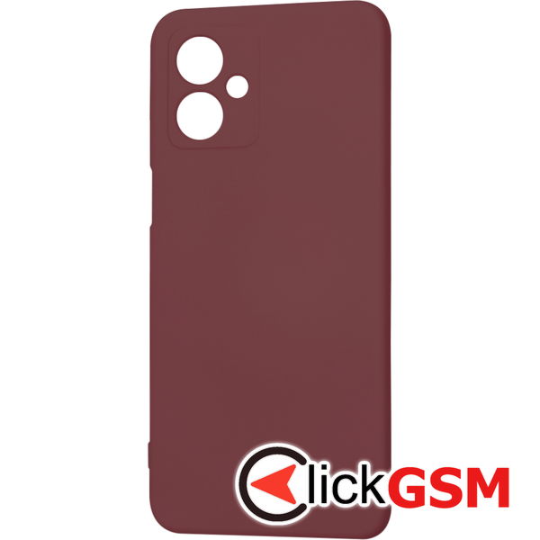 Techsuit - SoftFlex - Motorola Moto G54 Power Edition / G64 - Plum Red