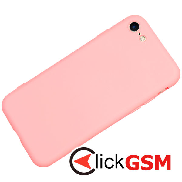 Techsuit - SoftFlex - iPhone 7 / iPhone 8 / iPhone SE 2, SE 2020 / iPhone SE 3, SE 2022 - Chalk Pink
