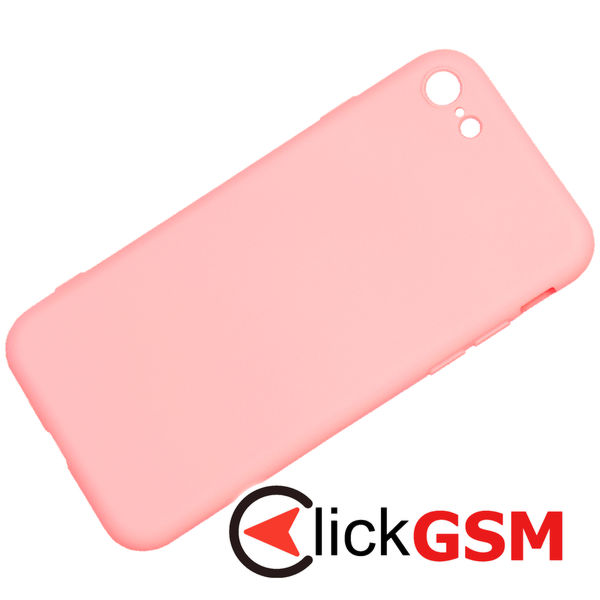 Techsuit - SoftFlex - iPhone 7 / iPhone 8 / iPhone SE 2, SE 2020 / iPhone SE 3, SE 2022 - Chalk Pink