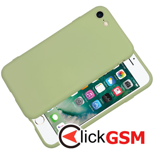 Techsuit - SoftFlex - iPhone 7 / iPhone 8 / iPhone SE 2, SE 2020 / iPhone SE 3, SE 2022 - Matcha