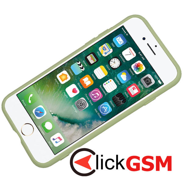 Techsuit - SoftFlex - iPhone 7 / iPhone 8 / iPhone SE 2, SE 2020 / iPhone SE 3, SE 2022 - Matcha