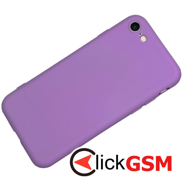 Techsuit - SoftFlex - iPhone 7 / iPhone 8 / iPhone SE 2, SE 2020 / iPhone SE 3, SE 2022 - Purple