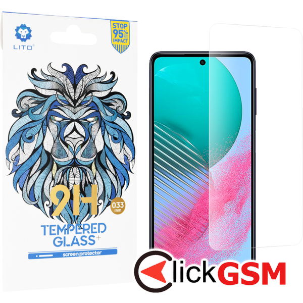 Lito - 2.5D Classic Glass - Samsung Galaxy M54 - Clear