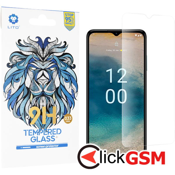 Lito - 2.5D Classic Glass - Nokia G22 - Clear