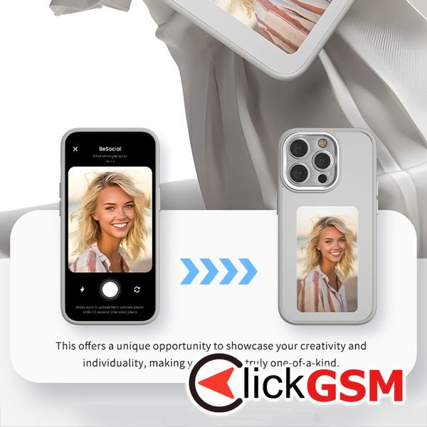 Techsuit - SmartScreen NFC - iPhone 13 / iPhone 14 - Black