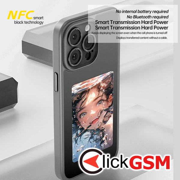 Techsuit - SmartScreen NFC - iPhone 14 Pro Max - Black