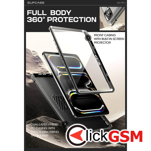 Supcase - Unicorn Beetle Pro - iPad Pro 13 (2024) - Black