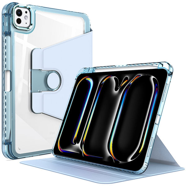 Techsuit - Crystal Vision - iPad Pro 11 (2024) - Bleu