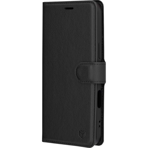 Techsuit - Leather Folio - iPhone 16 Plus - Black