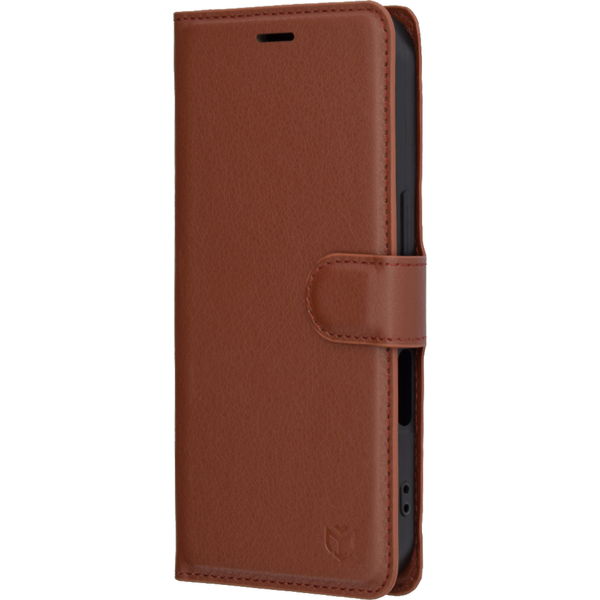 Techsuit - Leather Folio - iPhone 16 Pro - Brown