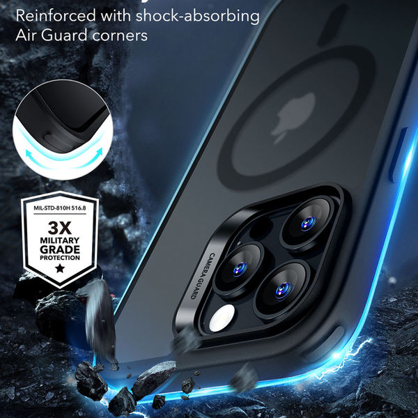ESR - Classic Hybrid HaloLock - iPhone 16 Pro - Frosted Black