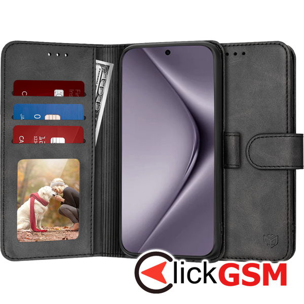 Techsuit - Diary Book - Huawei Pura 70 Pro - Black