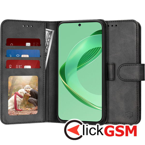 Techsuit - Diary Book - Huawei nova 11 SE / 12 SE - Black