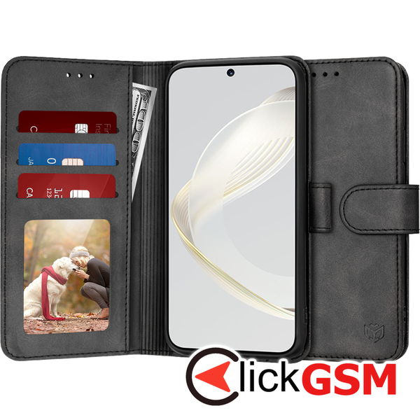 Techsuit - Diary Book - Huawei nova 11 / nova 12s - Black