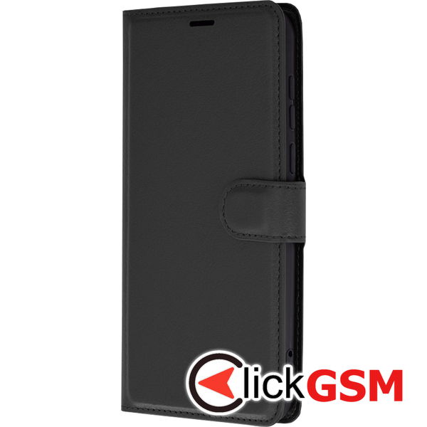 Techsuit - Leather Folio - Huawei Pura 70 Pro - Black