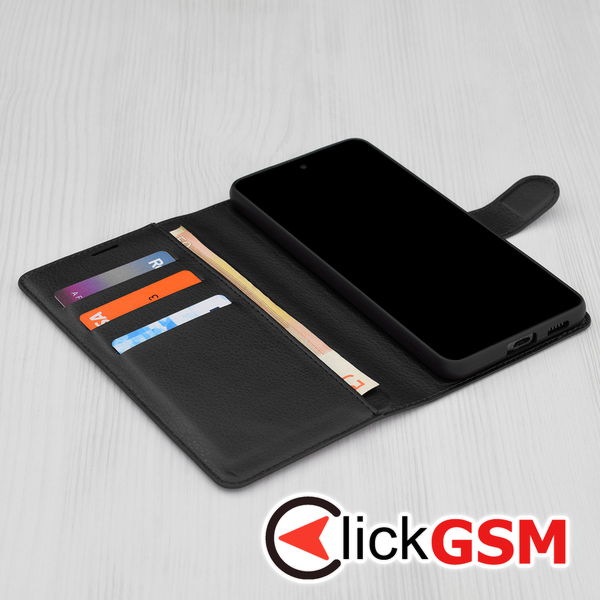 Techsuit - Leather Folio - Sony Xperia 1 VI - Black