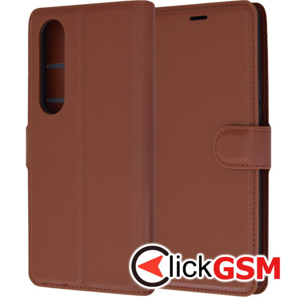 Techsuit - Leather Folio - Sony Xperia 1 VI - Brown
